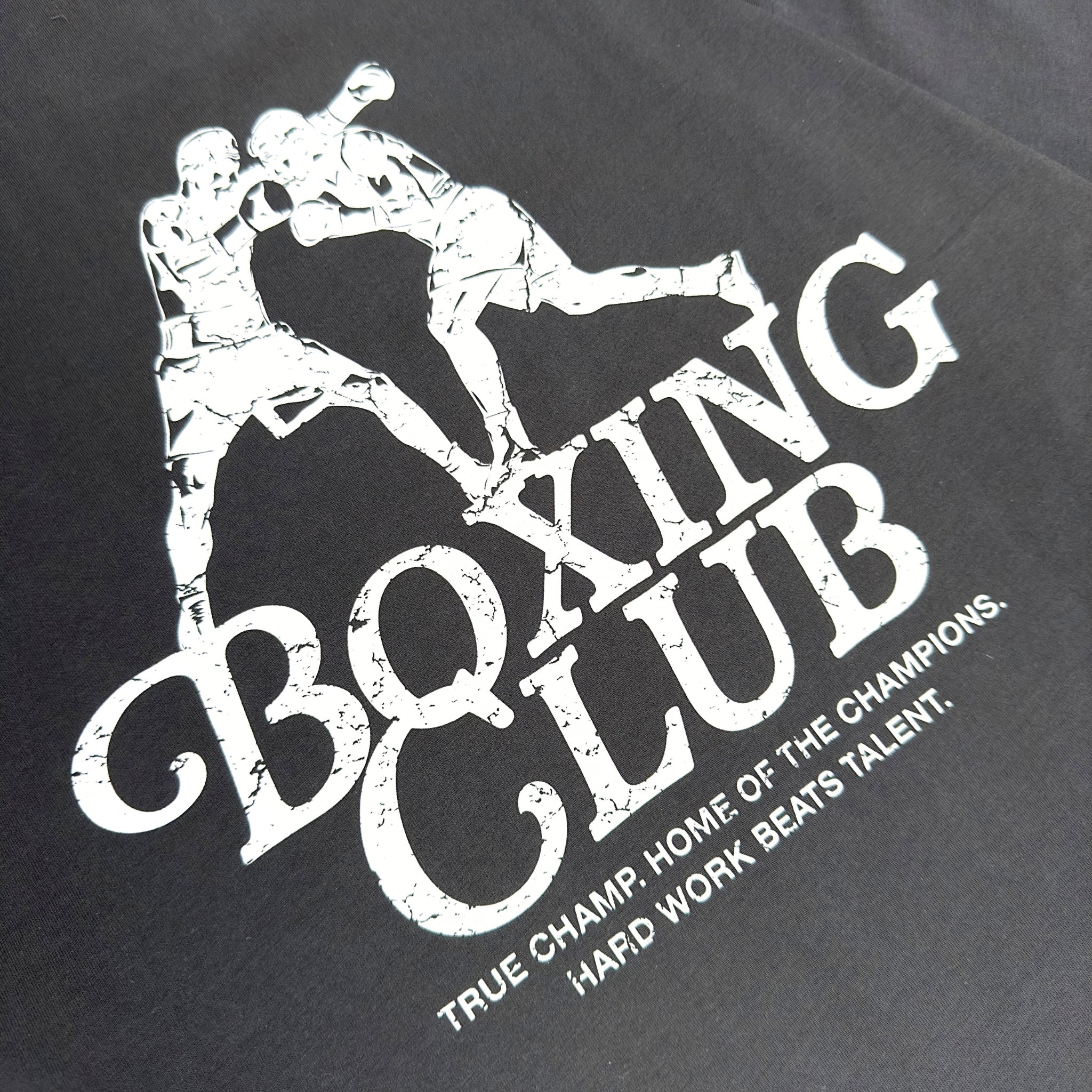 THE FIGHTERS' TEE // VINTAGE BLACK