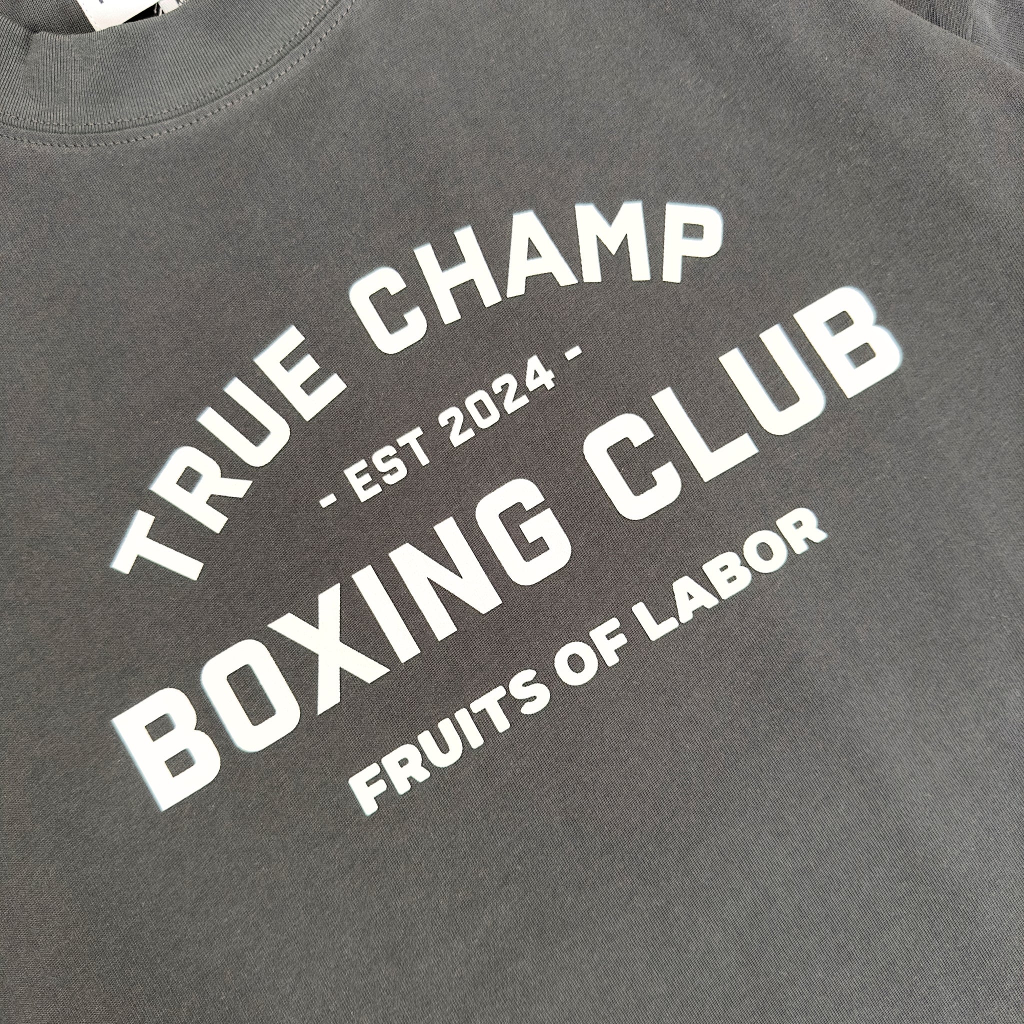 THE FRUITS OF LABOR TEE // VINTAGE BLACK