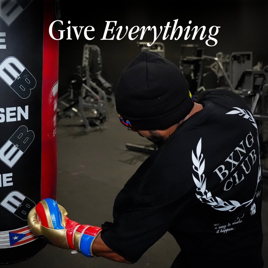 THE BXNG CLUB OVERSIZED TEE // BLACK