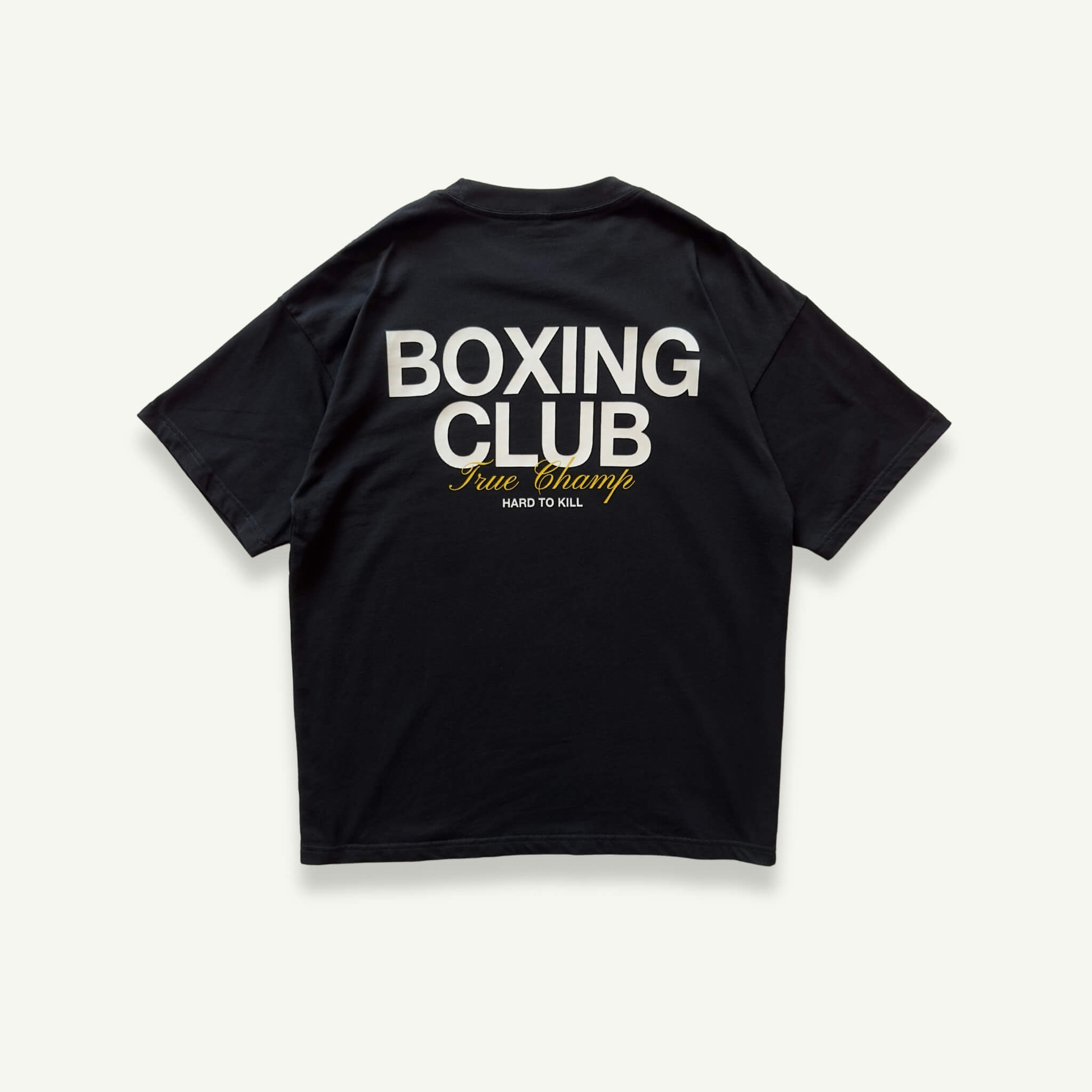 THE BOXING CLUB OVERSIZED TEE // BLACK