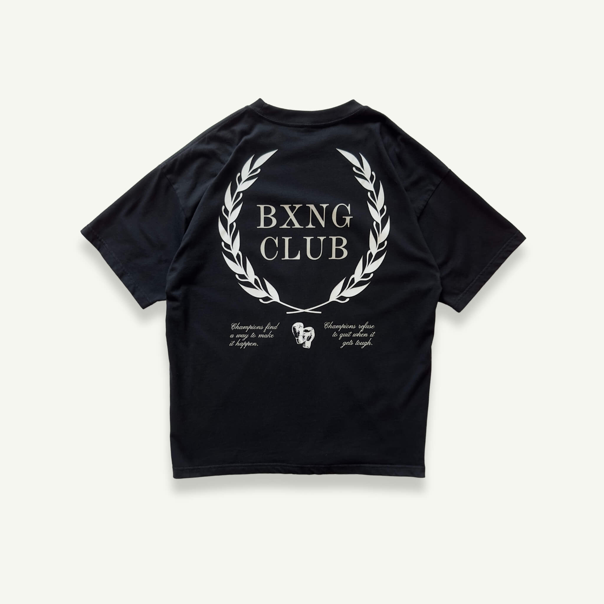 THE BXNG CLUB OVERSIZED TEE // BLACK