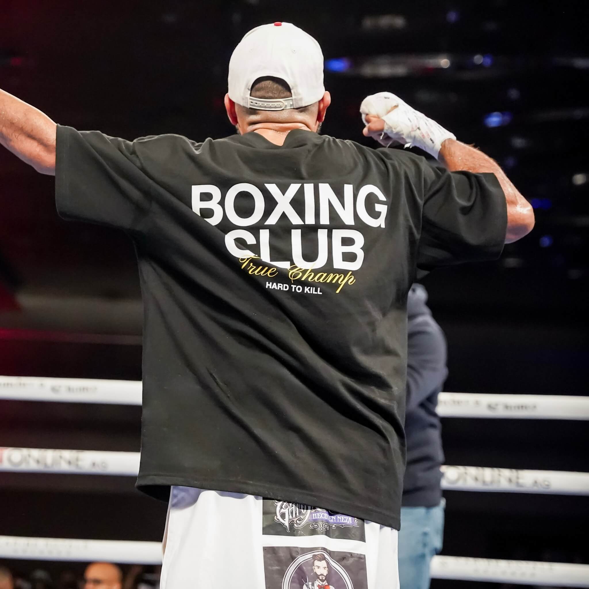 THE BOXING CLUB OVERSIZED TEE // BLACK